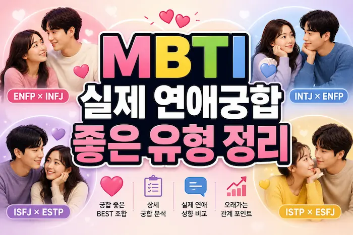 mbti연애궁합