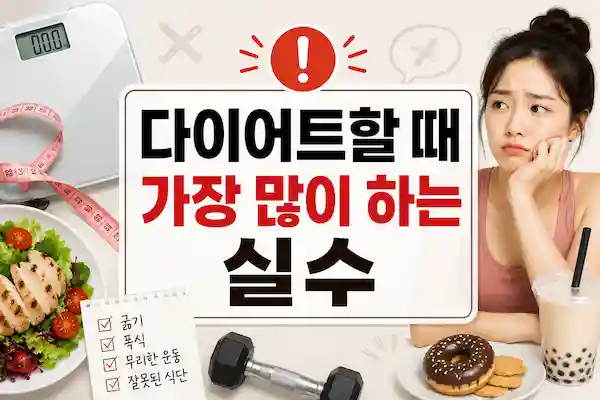 다이어트실수