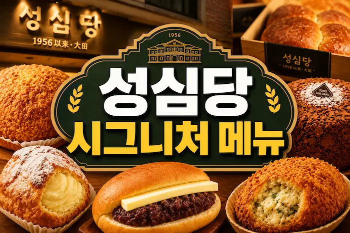 성심당메뉴