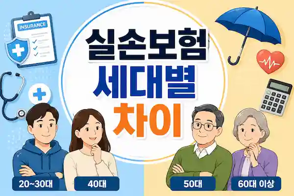 실손보험세대별차이