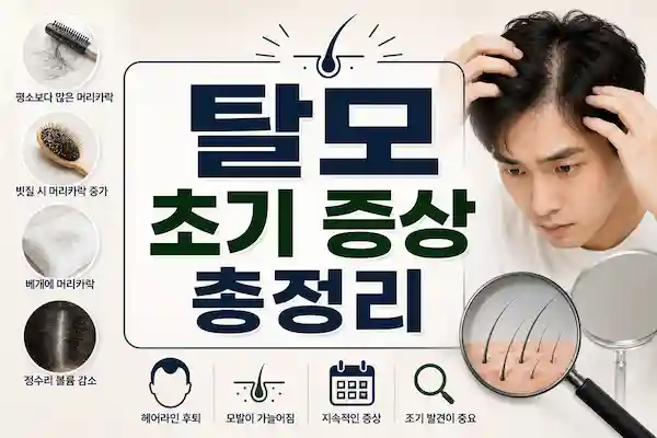 탈모초기증상