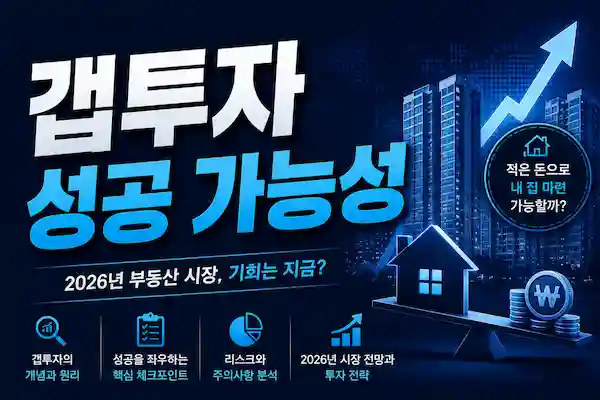갭 투자 성공 가능성과 실패 사례, 전세 끼고 집 사면 돈 벌 수 있을까? 총 정리