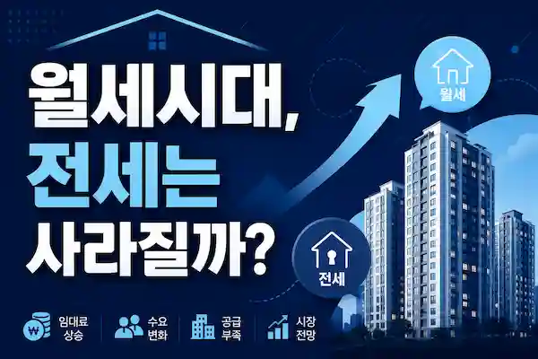 월세 시대가 온다? 전세는 정말 사라질까, 지금 집 구하는 사람들이 반드시 알아야 할 변화