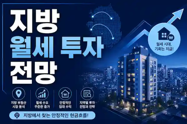 서울 보다 지방이 더 돈 될까? 지방 월세 투자, 시작 하기 전에 꼭 알아야 할 현실