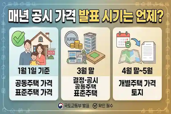 매년 공시 가격 발표 시기 총 정리! 재산세·종부세·건강보험료까지, 중요한 날짜 놓치지 마세요
